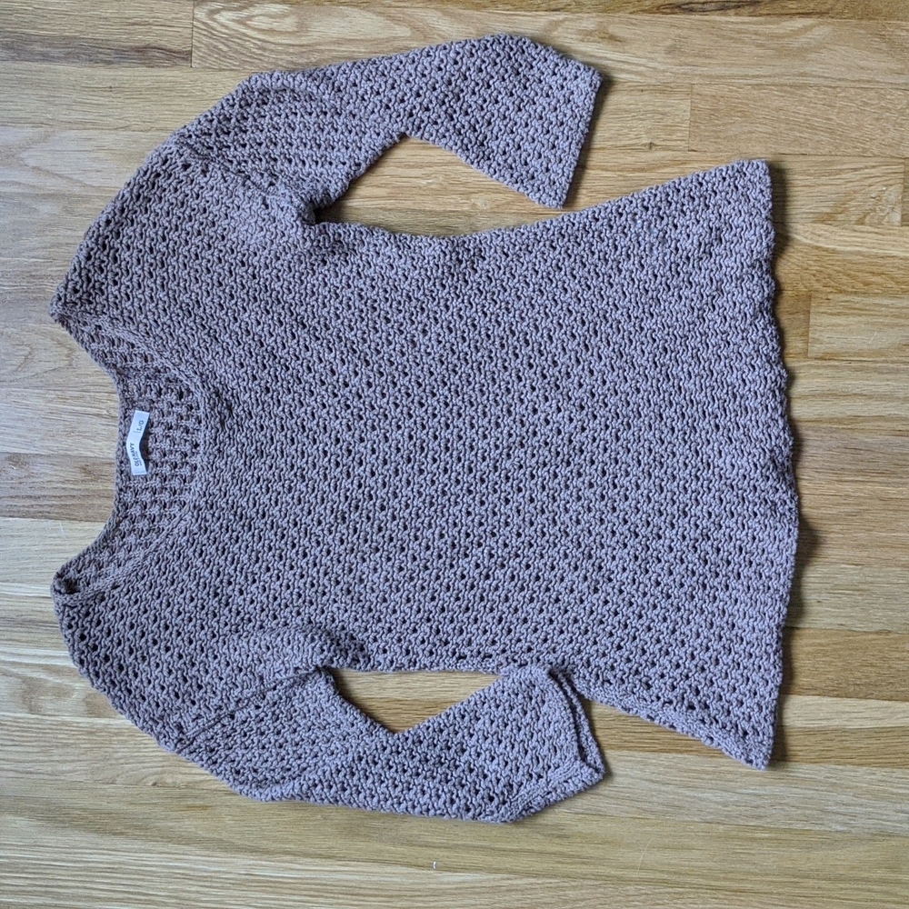 Old Navy Knit 3/4 Sleeve Sweater